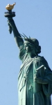 Lady Liberty as Goddess for modern life